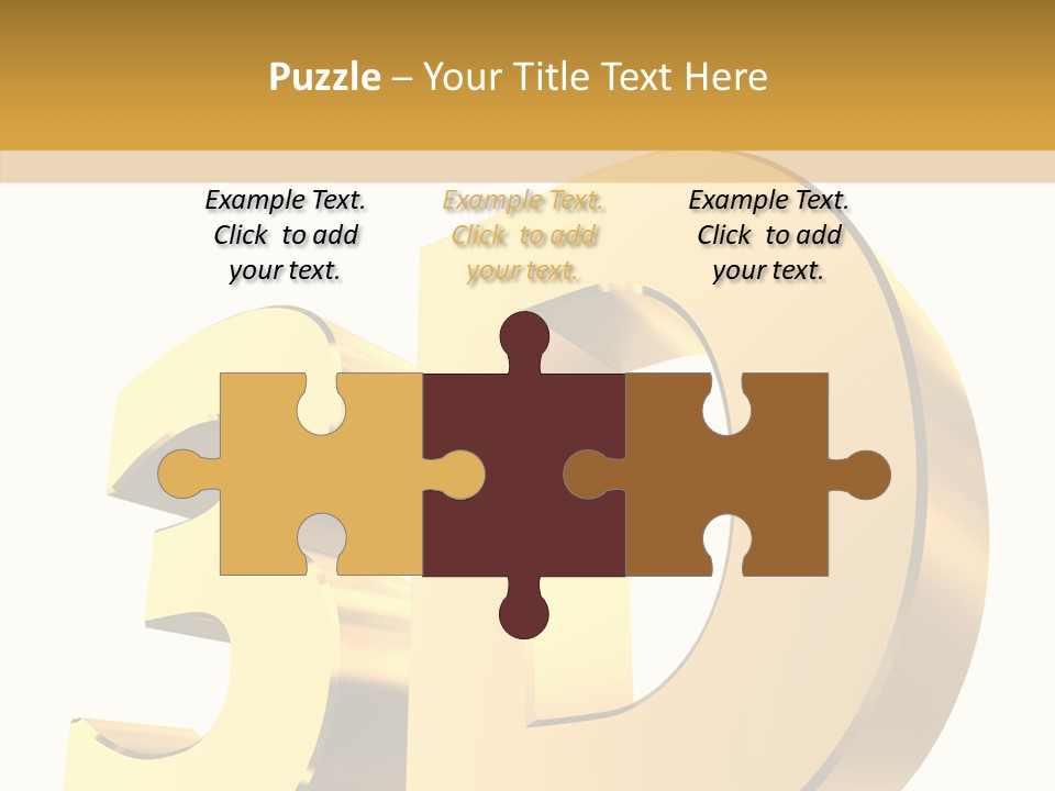 Bold Reflective Rendering PowerPoint Template