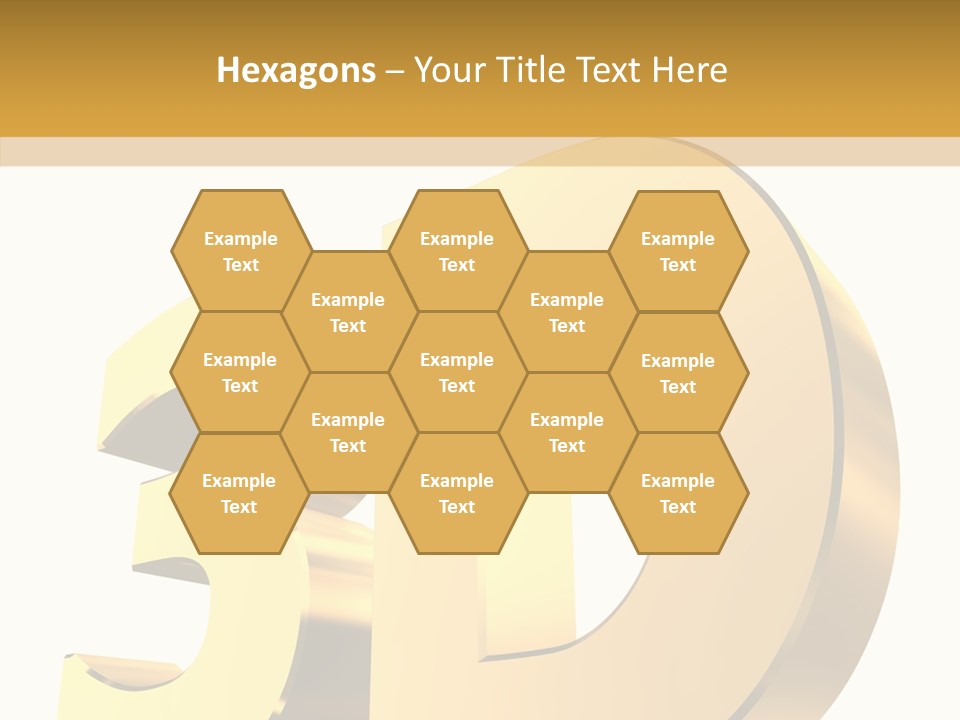 Bold Reflective Rendering PowerPoint Template