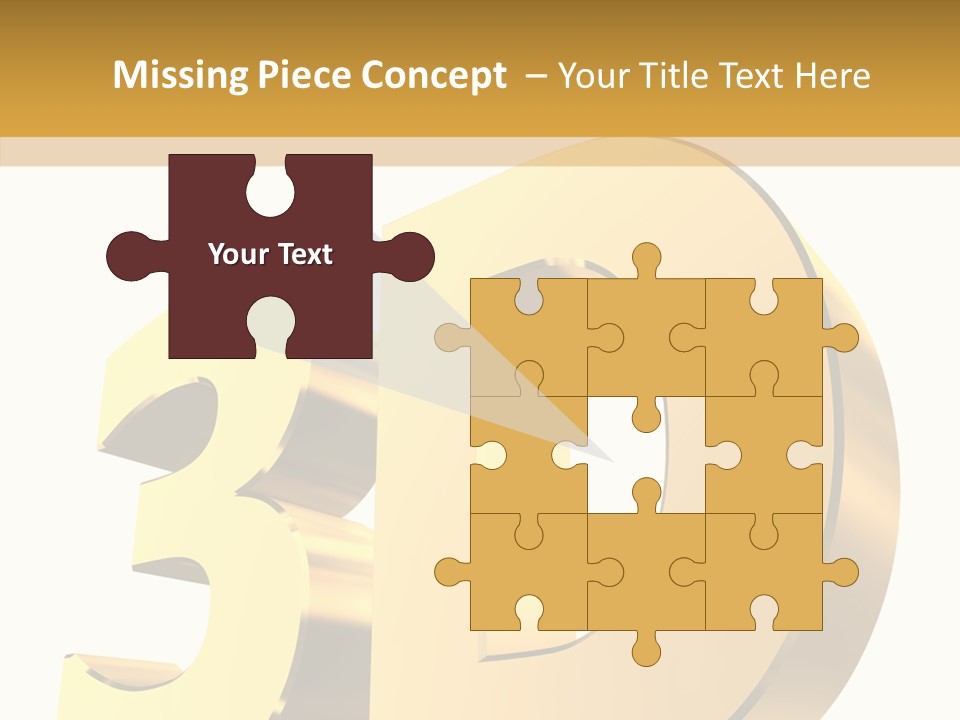 Bold Reflective Rendering PowerPoint Template