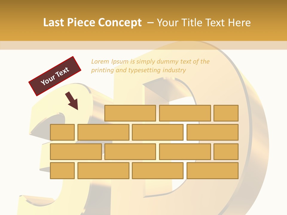 Bold Reflective Rendering PowerPoint Template