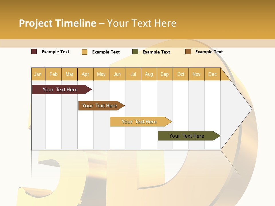 Bold Reflective Rendering PowerPoint Template