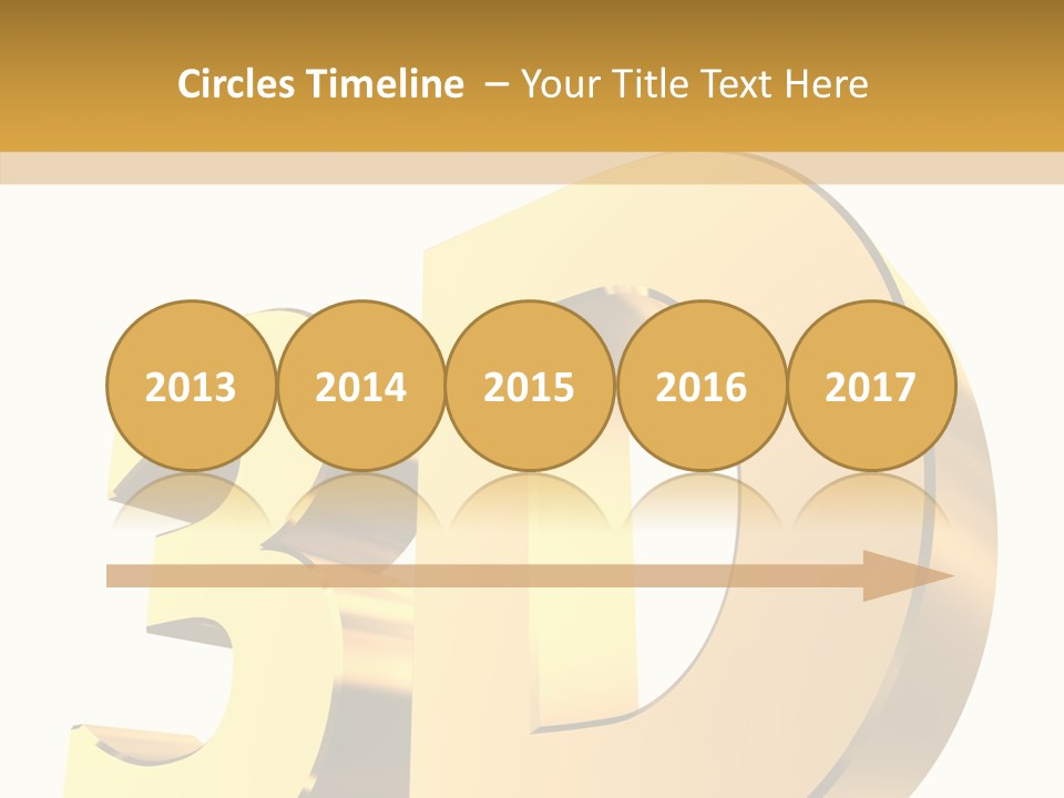 Bold Reflective Rendering PowerPoint Template