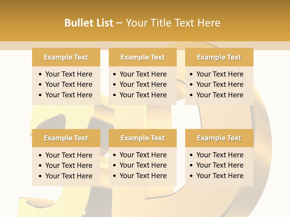 Bold Reflective Rendering PowerPoint Template