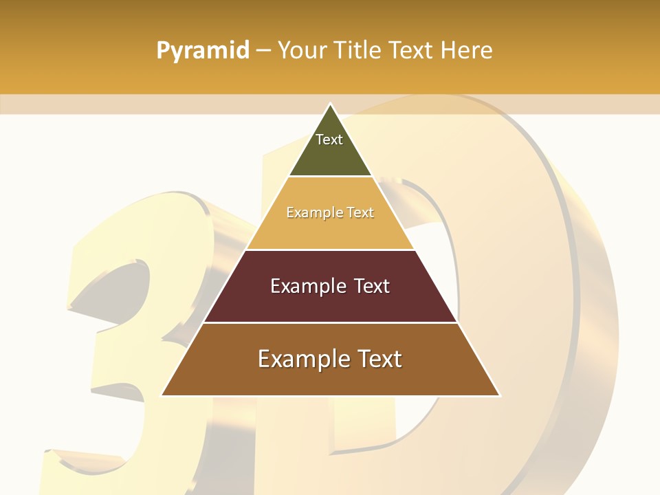Bold Reflective Rendering PowerPoint Template