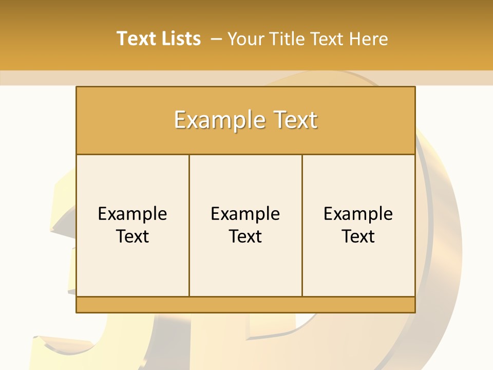 Bold Reflective Rendering PowerPoint Template