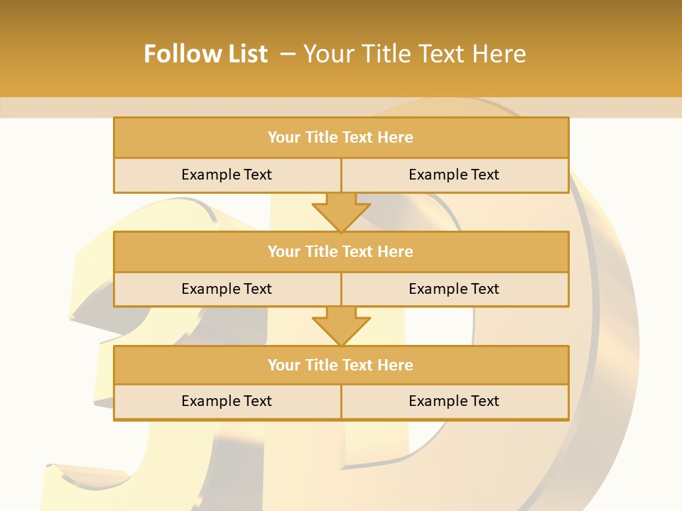 Bold Reflective Rendering PowerPoint Template