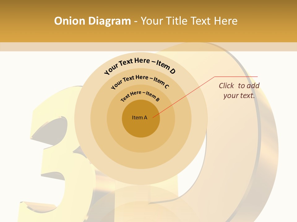 Bold Reflective Rendering PowerPoint Template