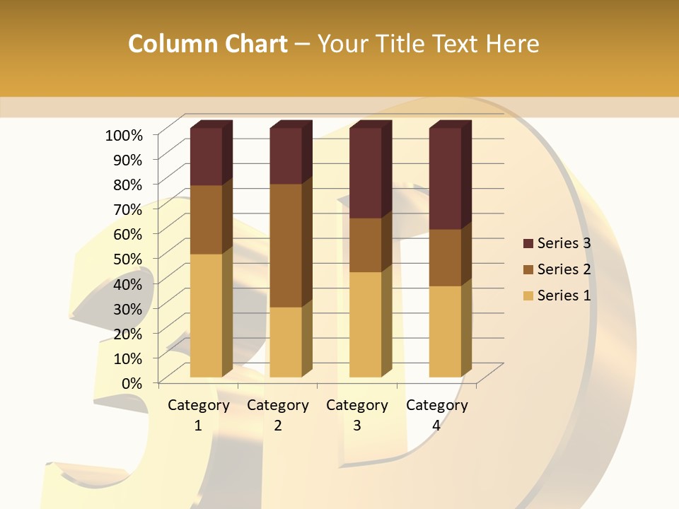 Bold Reflective Rendering PowerPoint Template