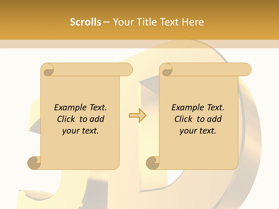 Bold Reflective Rendering PowerPoint Template