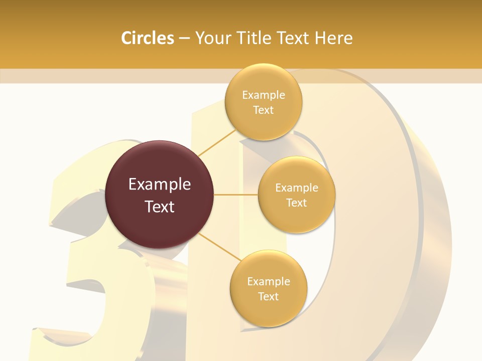 Bold Reflective Rendering PowerPoint Template