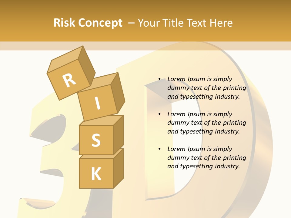 Bold Reflective Rendering PowerPoint Template