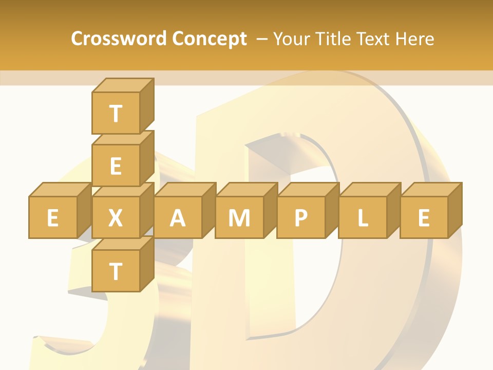 Bold Reflective Rendering PowerPoint Template