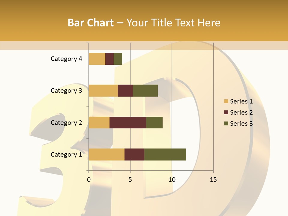 Bold Reflective Rendering PowerPoint Template