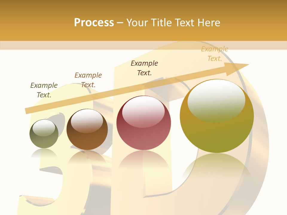 Bold Reflective Rendering PowerPoint Template