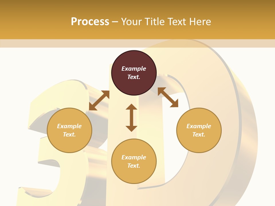 Bold Reflective Rendering PowerPoint Template