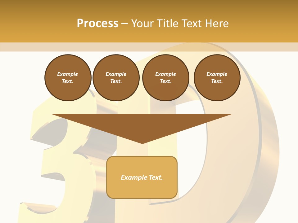 Bold Reflective Rendering PowerPoint Template