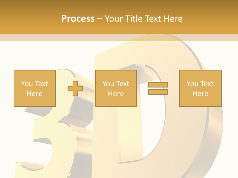 Bold Reflective Rendering PowerPoint Template