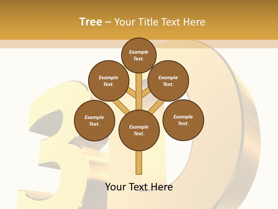 Bold Reflective Rendering PowerPoint Template
