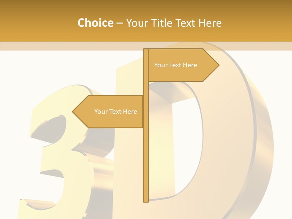 Bold Reflective Rendering PowerPoint Template