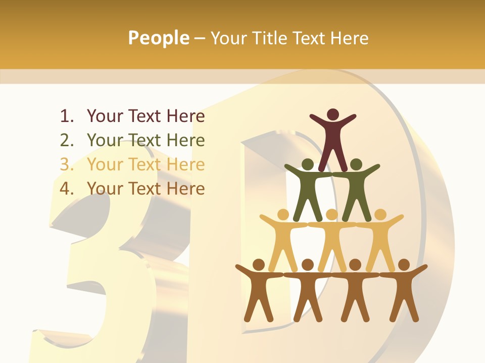 Bold Reflective Rendering PowerPoint Template