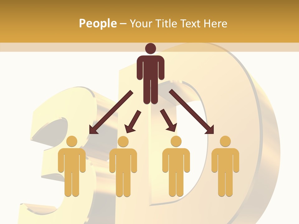 Bold Reflective Rendering PowerPoint Template