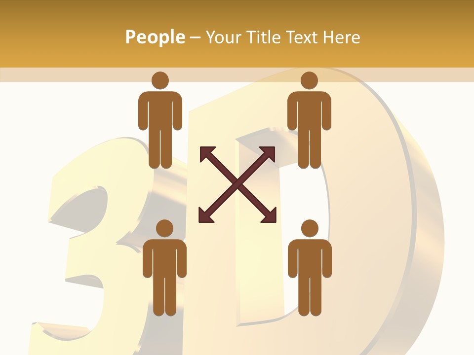 Bold Reflective Rendering PowerPoint Template