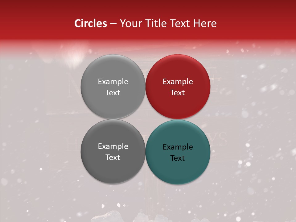 Sign Copy Space Billboard PowerPoint Template