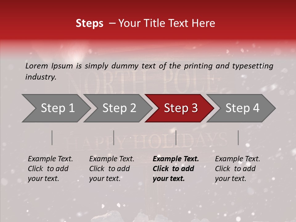 Sign Copy Space Billboard PowerPoint Template