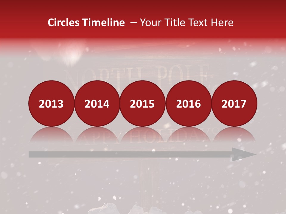 Sign Copy Space Billboard PowerPoint Template