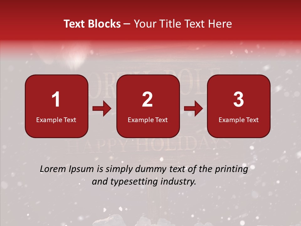 Sign Copy Space Billboard PowerPoint Template