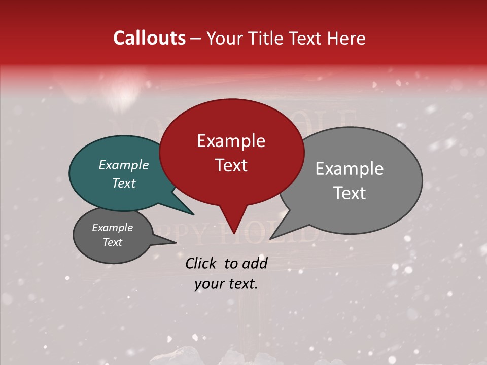 Sign Copy Space Billboard PowerPoint Template