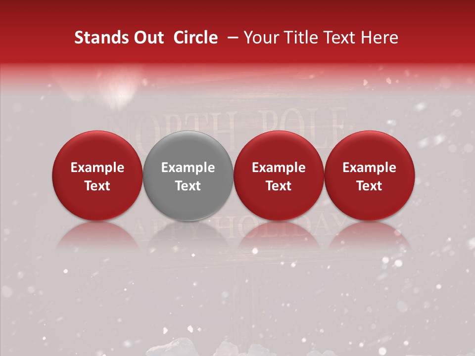 Sign Copy Space Billboard PowerPoint Template