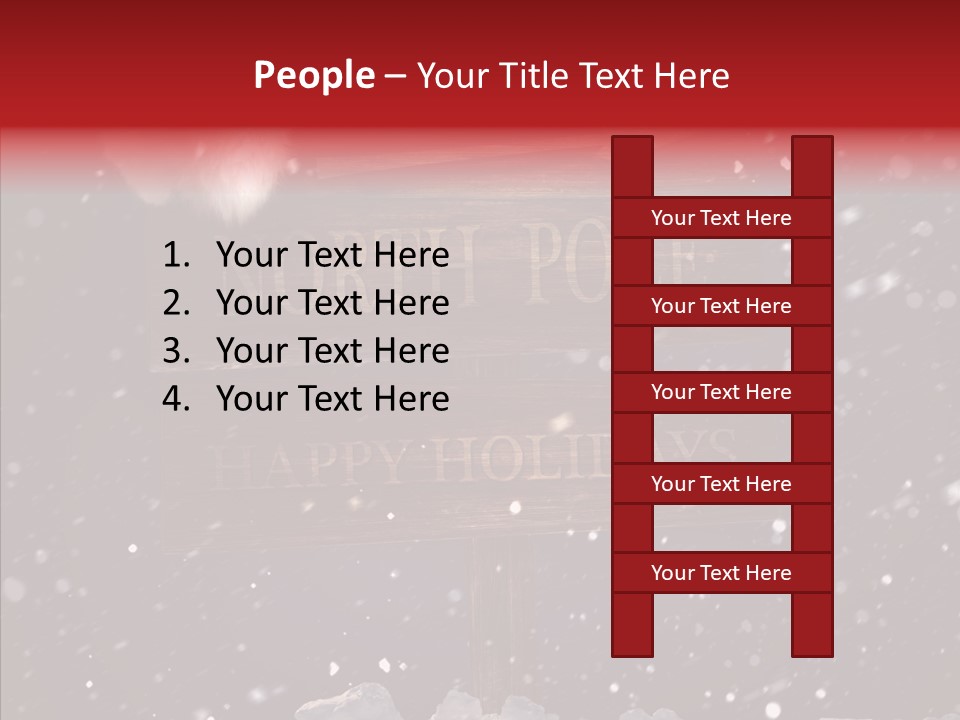 Sign Copy Space Billboard PowerPoint Template