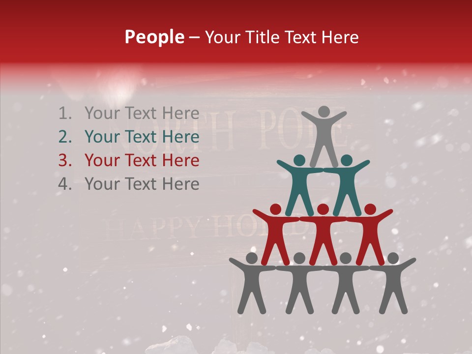 Sign Copy Space Billboard PowerPoint Template