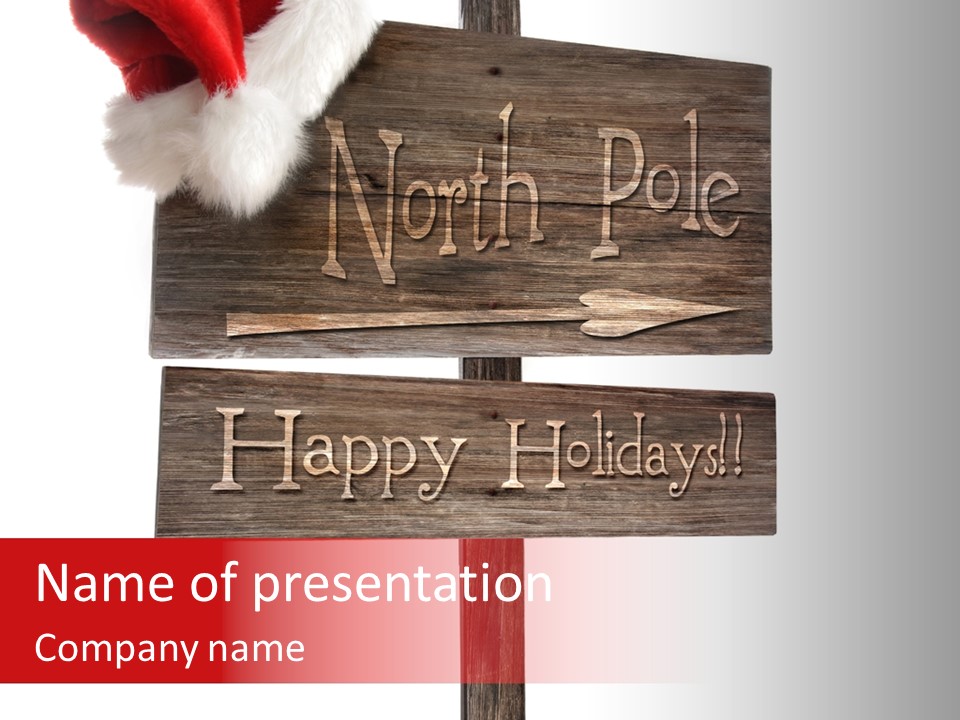 Blank Claus Vintage PowerPoint Template