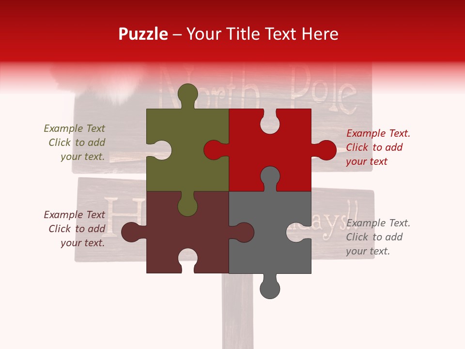 Blank Claus Vintage PowerPoint Template