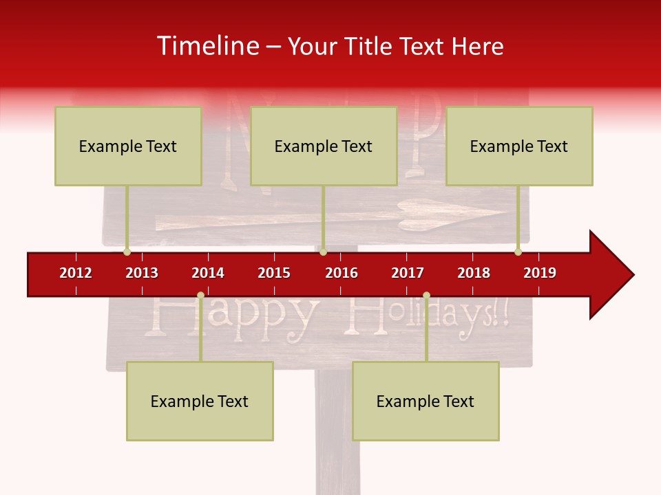 Blank Claus Vintage PowerPoint Template