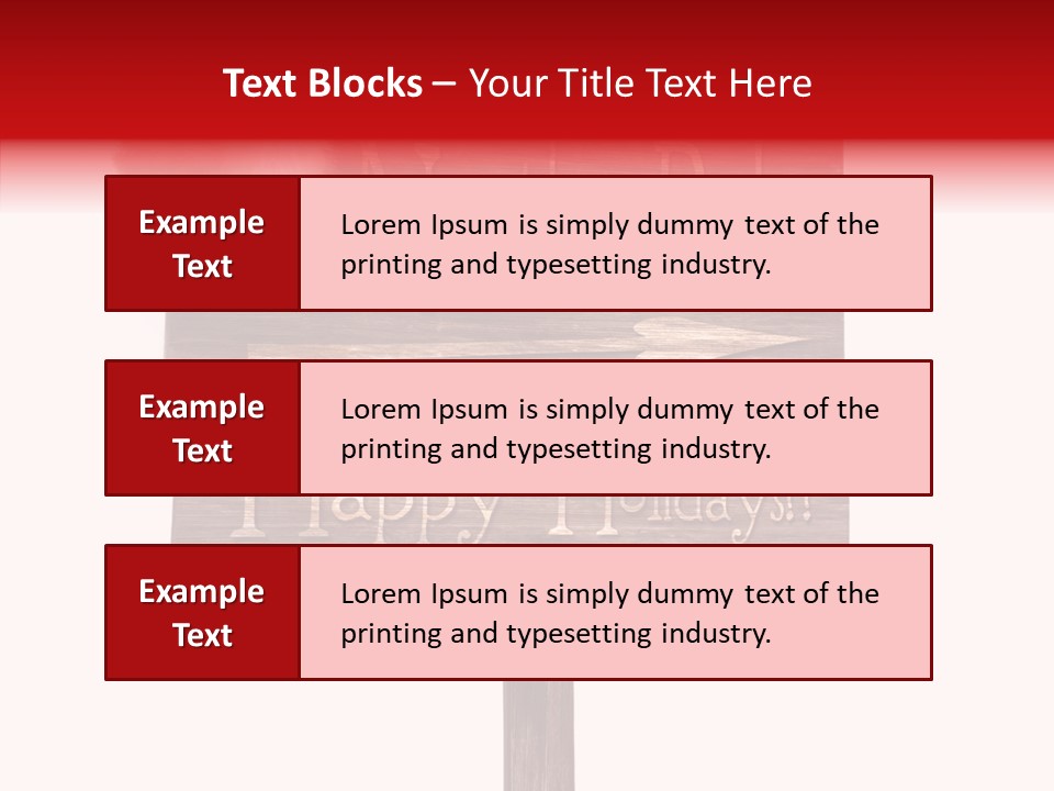 Blank Claus Vintage PowerPoint Template