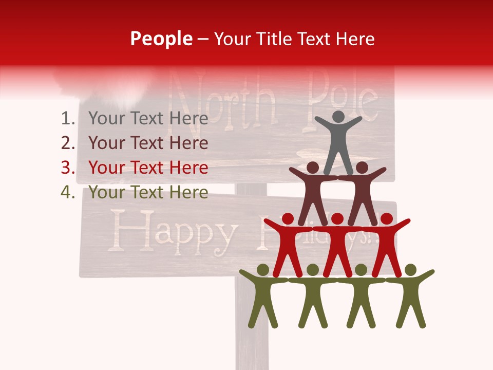 Blank Claus Vintage PowerPoint Template