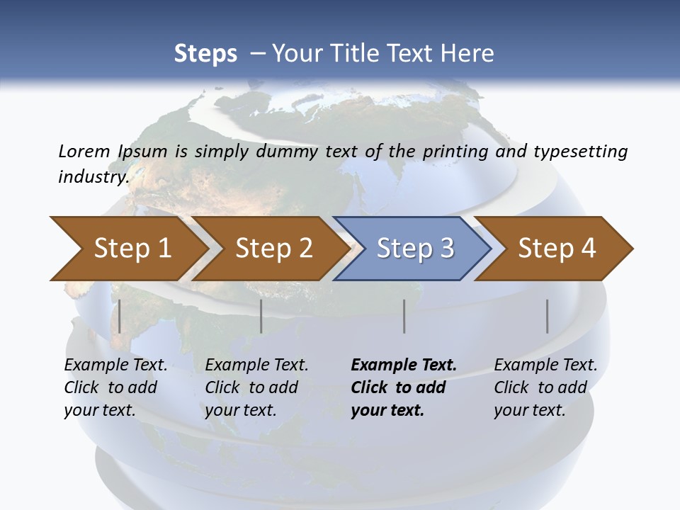 Planet Isolated Play PowerPoint Template