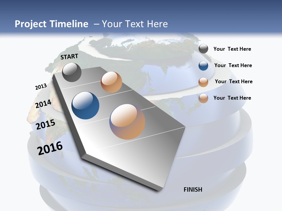 Planet Isolated Play PowerPoint Template