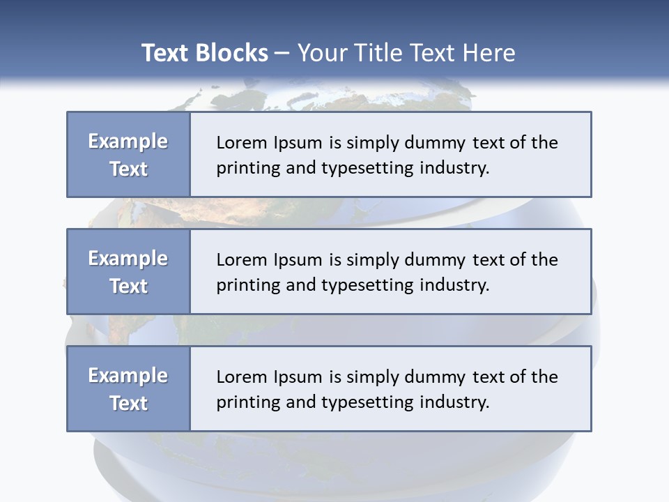 Planet Isolated Play PowerPoint Template