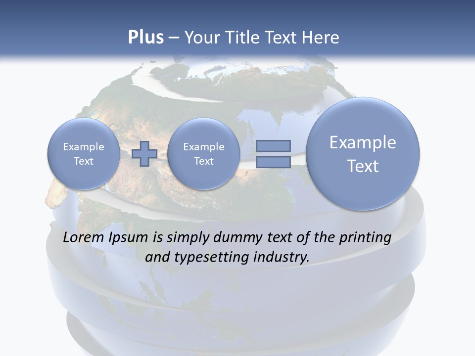 Planet Isolated Play PowerPoint Template