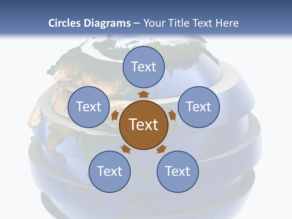 Planet Isolated Play PowerPoint Template