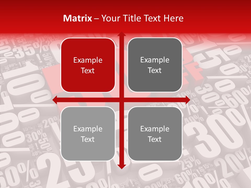 Isolated Shape Activity PowerPoint Template