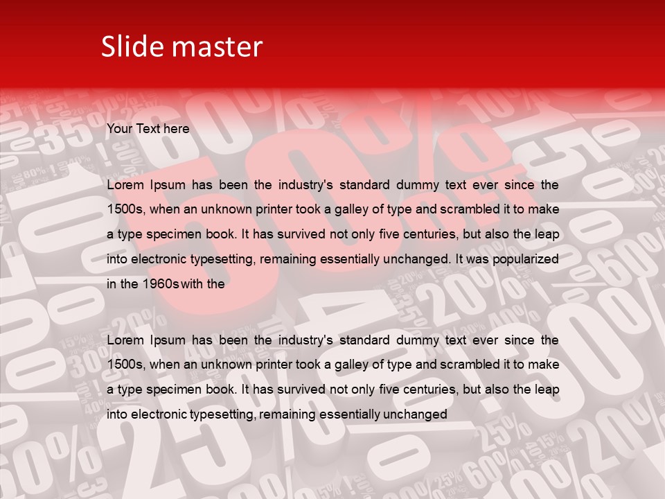 Isolated Shape Activity PowerPoint Template