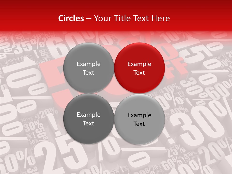 Isolated Shape Activity PowerPoint Template