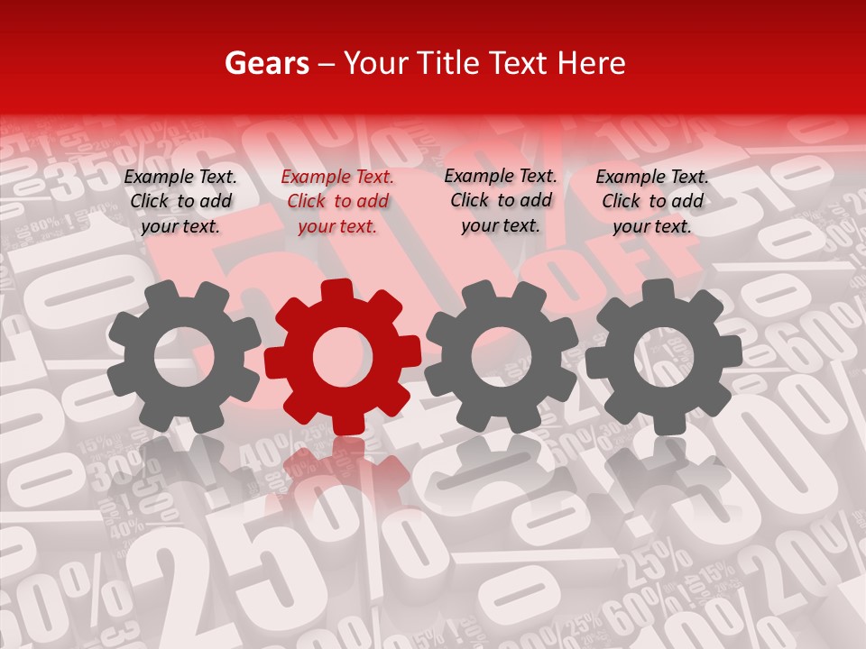 Isolated Shape Activity PowerPoint Template