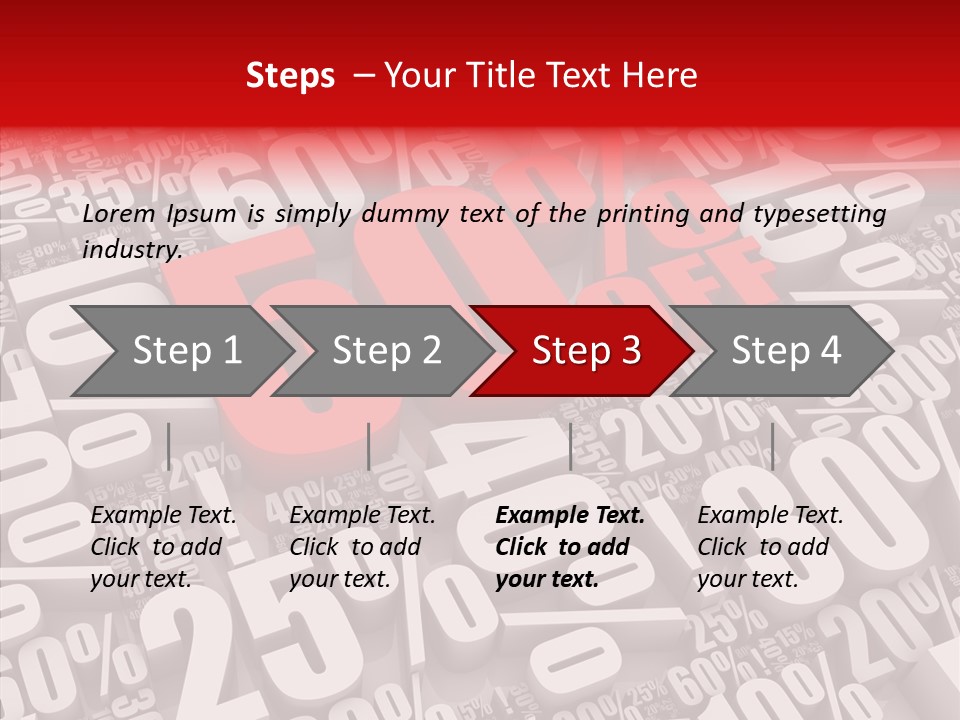 Isolated Shape Activity PowerPoint Template