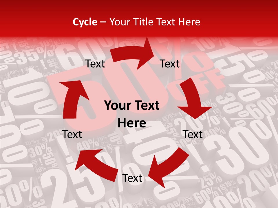Isolated Shape Activity PowerPoint Template
